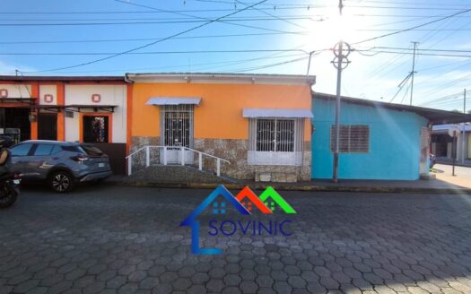Casa en MASAYA calle principal de los leones